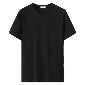 
Summer fat plus size short-sleeved pure cotton T-shirt Fat Brother loose casual male fat man sweat vest solid color base shirt