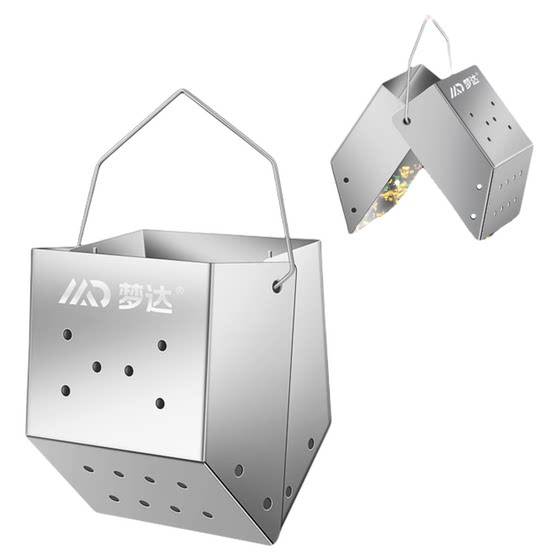 Crimstein stainless steel wild fishing clip fangling artifact turn -type fixed -point hand pole fishing gear fishing fisherman fishing bait
