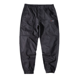 
Multi-pocket casual pants men's fat workwear leggings trousers plus fat plus size loose elastic leggings pants trendy for fat men