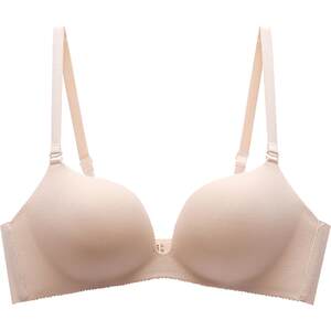 
Maniform Sexy Small Breast Push Up Bra Seamless Comfortable Large Underwear No Wire Ring Women's Spring and Summer Date Bra