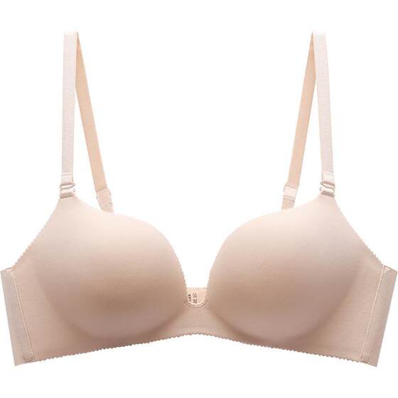 
Maniform Sexy Small Breast Push Up Bra Seamless Comfortable Large Underwear No Wire Ring Women's Spring and Summer Date Bra