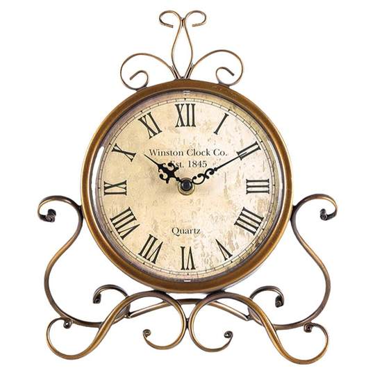 ヨーロッパ式創意リビング装飾.レトロなファッション置き時計