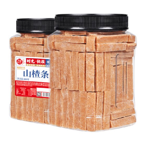 
Every Fruit Time Hawthorn Strips Canned New Product Original Fruit Peel Hawthorn Dried Slices Candied Fruit Pregnant Women Healthy Snacks