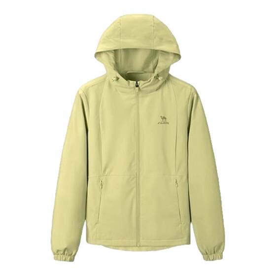 
Camel waterproof jacket sports three-proof soft shell jacket for men and women plus velvet single-layer outdoor windproof mountaineering clothing