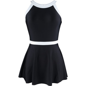 
One-piece swimsuit for women in hot springs, fashionable and conservative, slimming and belly-covering 2026 new skirt-style high-end seaside swimsuit