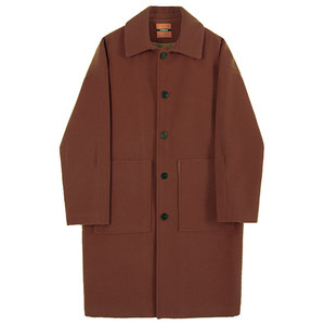 
MRCYC woolen coat for men in winter Korean thickened woolen coat mid-length over-knee ins loose windbreaker trend