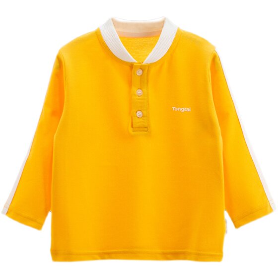 
Tongtai's new spring stand-up collar POLO shirt long-sleeved T-shirt baby boy baby sports casual top outing children's clothing