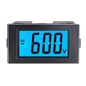 
DC digital display voltage meter positive and negative detection instrument LCD digital display head AC220V power supply D69-230