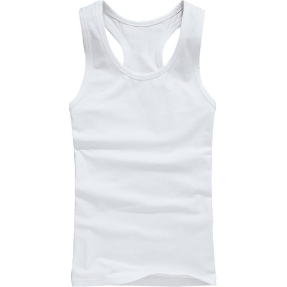 
Langsha solid color men's vest men's fitness tight sports sleeveless base sweat modal I-shaped vest men's summer