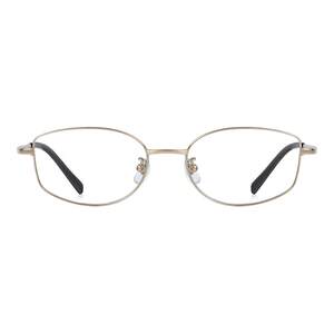
LOOK glasses square frame metal pure titanium simple classic frame silver round frame high-end sense ultra-light and adjustable height
