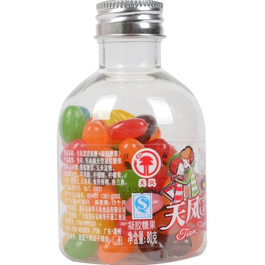 天峰漂流瓶キャンディ - 80g レトロな懐かしい子供向けスナック