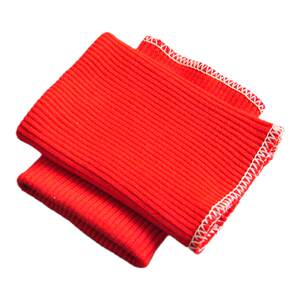 
Extended pure cotton seamless threaded cuffs knitted stretch sweatshirt jacket down cotton jacket trouser legs ribbed auxiliary materials