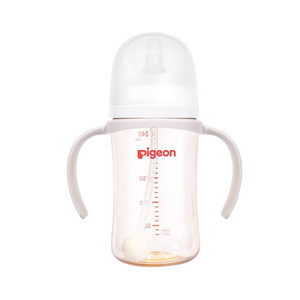 
Pigeon natural weaning ppsu gravity ball straw cup double handle bottle 240ml/330ml