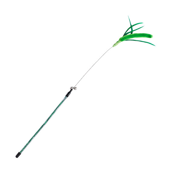 Dog tail grass teasing cat stick long pole biting cat toy self -relief hand holding cat toy, cat toy kitten cat artifact
