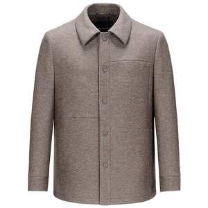 
[Lapel] Lilanz official mid-length woolen coat men's winter new wool coat men's clothing