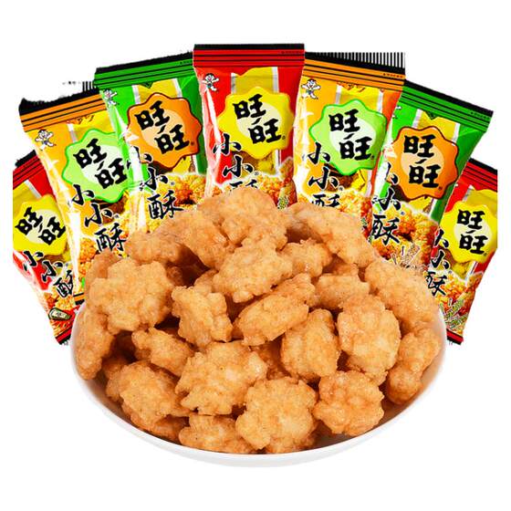 Wangwang Xiaoxiaosu Internet celebrity popular snack food chicken popcorn puffed children's snack snack nostalgic snack