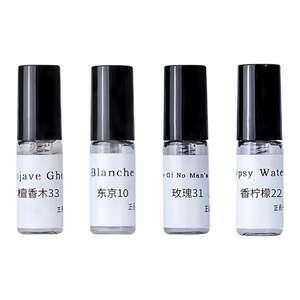 
Lelabo laboratory sandalwood 33 Tokyo 10 rose 31 bergamot 22 unique 13 black tea 29 perfume sample