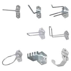 Metal hole board storage rack hardware tool display rack tool hanging board wall hammer electric drill hanger round hook
