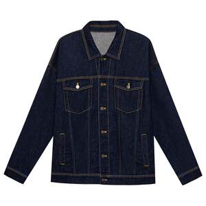 
[Stiff and Stylish] Hush Puppies Men's Spring American Retro Cotton Denim Jacket Lapel Casual Top
