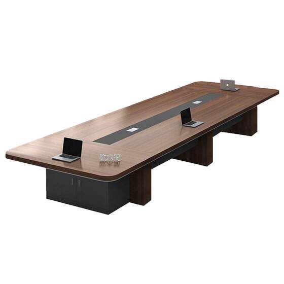 Office meeting table long table simple and modern large -scale employee training table long table conference room table and chair combination furniture
