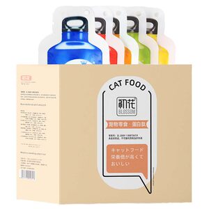 
Chuhua cat snacks, cat strips, nutritious protein peptides, interactive hydrating cans, kittens, adult cats, pureed mixed food, non-staple wet food