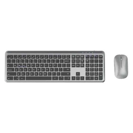 
Wireless Bluetooth keyboard and mouse set small warping ergonomic laptop office silent charging model