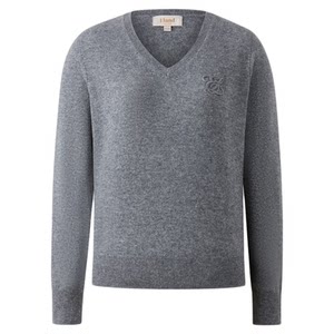 
[100% Merino Wool] Eland Sweater Women's Fashion V-neck Pullover Sweater 2026 Spring New