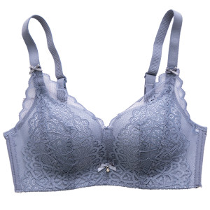 Infant cotton small chest flat chest without empty cups, thick steel ring gathered dedicated pure desire bray sexy adjustment underwear women