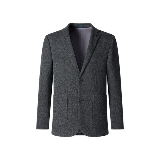 
Shanshan Men's Casual Suit 2026 Spring and Autumn New Dad Business Wool Suit Jacket Men's Small Single Suit