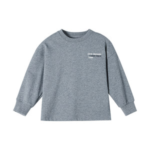 
Yun'er's Mom Boys' Spring and Autumn New Boys' Casual T-Shirts Children's Round Neck Long Sleeve Bottoming Shirts Western Style Pullover Tops