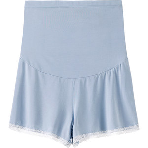 
Pregnant safety pants underwear leggings high waist summer thin style modal pajamas underwear lingerie prenatal shorts large size