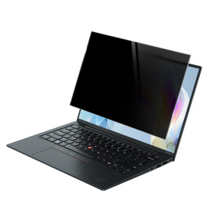 It is suitable for ThinkPad computer anti -peeping film X13/L13/T14/E14/L14/E480/E490/up and down, left and right 360 degrees anti -voyeur CARBON notebook screen privacy protection film
