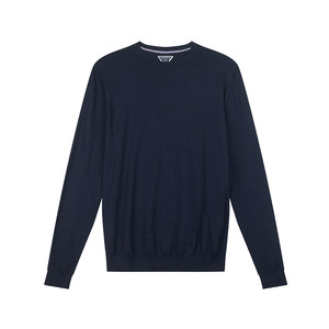 Decathlon sweater men's round neck sweater men's bottom shirt autumn and winter sports casual slim slim band SAG1