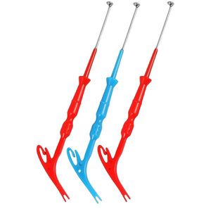 
Multifunctional hook remover stainless steel hook remover deep throat blind poke wire knotting fast hook binder manual knotting