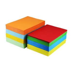 
500 sheets of color printing paper 80g pink A4 paper copy paper a4 pink big red golden yellow mixed 70g lake blue green purple wholesale office supplies free shipping Green Emperor a4 color paper industry