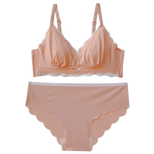 Candy lingerie Women's small breasts in summer thin models, small, thin, steel ring, pair of milk girl bra
