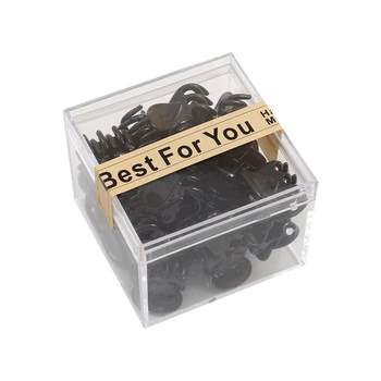 INS Internet Red Mini Black Exquisite Little Grabbing Liu Hai
