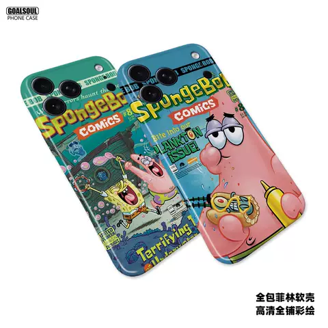 SpongeBob Patrick Comic 14 Phone Cases for iPhone 17, 16, 15, 14 and 13