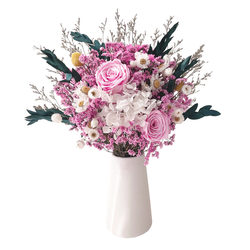 Eternal roses dried flowers ornaments real flower decoration