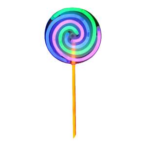 
Glowing rotating fluorescent lollipop windmill children's toys luminous fluorescent stick festive atmosphere props Christmas
