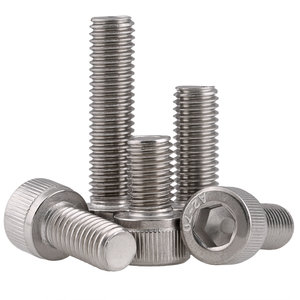 Bairite 304 stainless steel hexagon socket screw cylindrical head cup head bolt extended screw screw M4M5M8M16