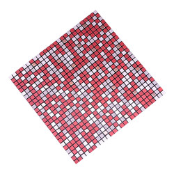 [Factory Straight] Metal Mosaic Wall Sticker