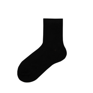 
[6 pairs] Socks men's trendy solid color thin summer mid-tube socks tie cotton solid color formal socks skateboard shark Y