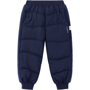 
[Same style in shopping malls] Ying's children's down pants, children's winter cold protection, boys' warm leggings pants, super tough velvet