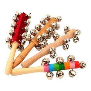 Orff percussion instrument children's rattle ringing ring 21 ring stick ringing kindergarten music teaching aids children's pursuit training