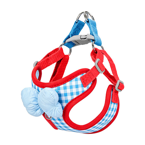 Cat traction rope, kitten's anti-breakaway, neck-walking cat rope, cat harness, Maine German chest and back, small adjustable