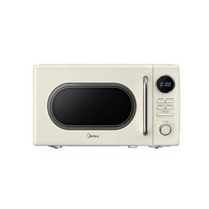 
Government subsidy Midea household small mini one-person retro microwave oven cream style practical official authentic M2F