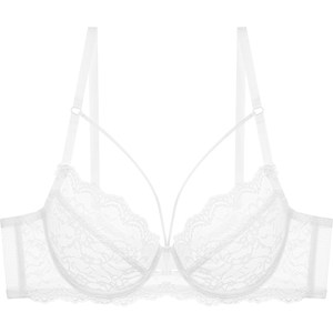 EMMAROSE ultra-thin sexy oversized lingerie with a chubby mm large chest and a small bra underwear set