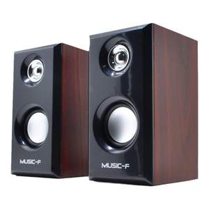 
D092 small speaker USB2.0 wooden desktop laptop desktop computer accessories