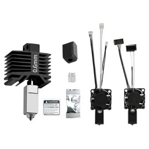 
Bambu Lab Tuozhu X1/P1 series original printhead hardened steel nozzle kit fan heating rod assembly